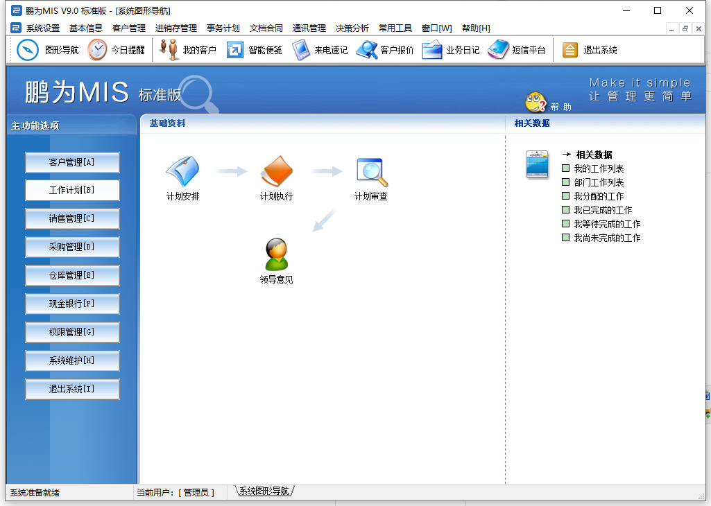 客戶管理軟件_工作計劃